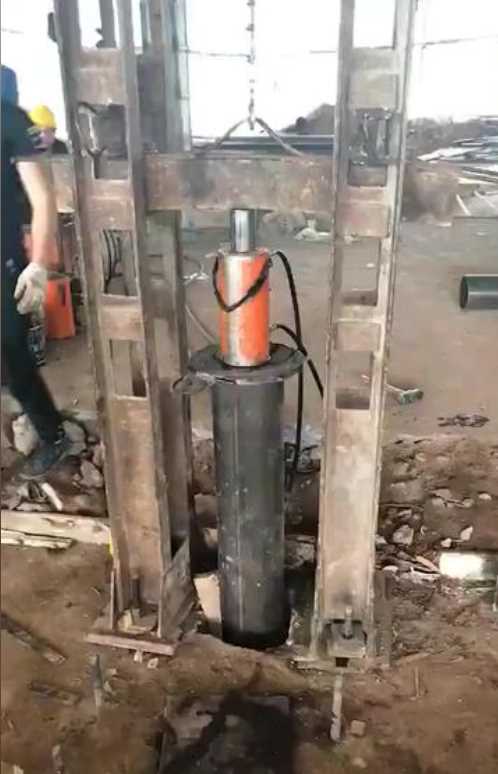 滁州定远县钢管桩加固
