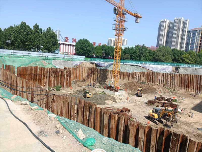 滁州定远县钢板桩